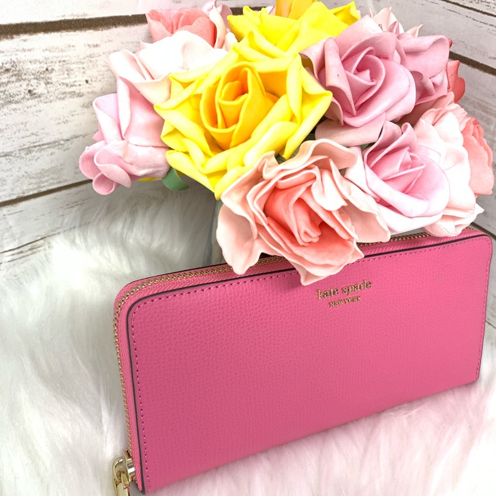 Kate spade Sylvia slim continental wallet hibiscus - Picture 6 of 6